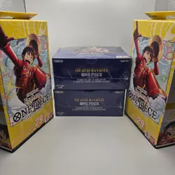 One Piece x2 The Azure Sea’s Seven Booster Box OP-14 + egghead St 29 x2 English - Image 1