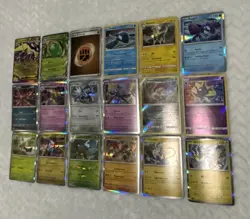 Pokemon TCG 18 Card Holo Lot EX Included! Cosmos Ultra Rare + More! - Image 3