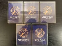 OP13 Five Elders Special Red Parallel ONE PIECE CARD GAMES Japanese GOD PACK - Image 2