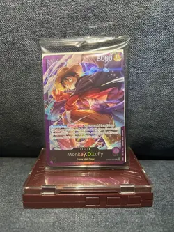 Monkey.D.Luffy (Sound Loader Vol. 1) OP05-060 One Piece Promotion Cards Foil - Image 1