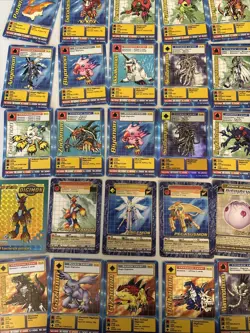 Digimon lot of 50 cards 1999 - Image 2