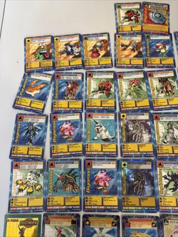Digimon lot of 50 cards 1999 - Image 3