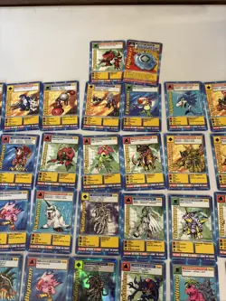 Digimon lot of 50 cards 1999 - Image 4