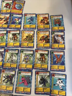 Digimon lot of 50 cards 1999 - Image 5