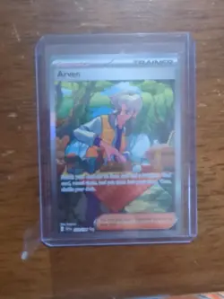 Pokemon TCG Scarlet & Violet Arven #249/198 Ultra Rare Full Art Holo Card - Image 1