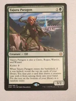 Tajuru Paragon MTG Magic The Gathering TCG Rare Card Zendikar Rising Near Mint - Image 3