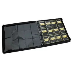 DRAGON SHIELD CARD CODEX ZIPSTER BINDER XL Black 24-Pocket 576 Pocket Portfolio - Image 1
