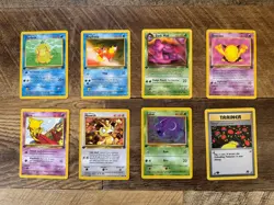 Pokemon Team Rocket 1st Edition 8 Card Lot - NM/LP+ (Psyduck, Magikarp, Etc.) - Image 1