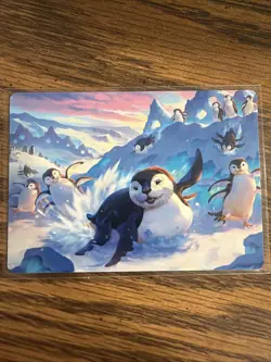Otter-Penguin Art Card -Art Series: Avatar: The Last Airbender (ASTLA) Magic MTG - Image 1