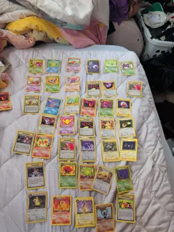 First Edition Team Rocket 102 Card Lot - Vintage Ungraded, MP - Image 1