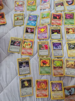 First Edition Team Rocket 102 Card Lot - Vintage Ungraded, MP - Image 3