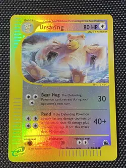 Ursaring 110/144 Common Skyridge Reverse Holo Pokemon Card LP/NM - Image 1