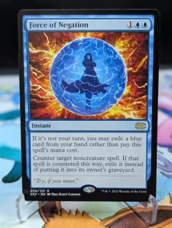 MTG English Force of Negation #050 NM Normal Double Masters 2022 - Image 1