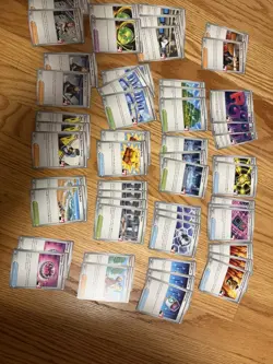Pokemon TCG Prize Pack Series 8 Cards Total Of 161 Card Reverse And Non Reverse - Image 2
