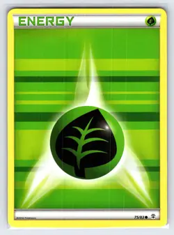 Grass Energy 75/83 2016 Generations Pokemon Promo Card Exclusive - Nm/Vlp - Image 1