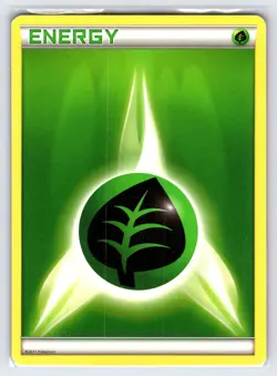 Grass Energy 2011 Pokemon Promo Card No Set Symbol - Nm/Vlp - Image 1