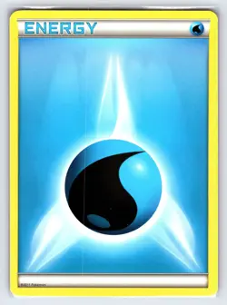 Water Energy 2011 Pokemon Promo Card No Set Symbol - Nm/Vlp - Image 1
