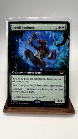 Icetill Explorer (Extended Art) - Edge Of Eternities EOE, MTG,NM, Fast Ship 343 - Image 1