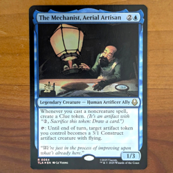 The Mechanist, Aerial Artisan - Prerelease Foil Promo - Avatar TLA MTG - Image 1