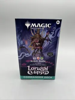 Magic The Gathering: Lorwyn Eclipsed Blight Curse Commander Deck - Image 1