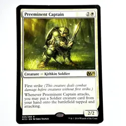Preeminent Captain 25 R Magic 2015 (M15) Magic the Gathering MTG NM - Image 1