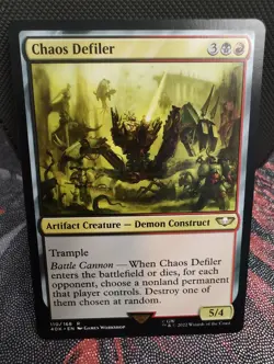 Chaos Defiler - Universes Beyond: Warhammer 40,000 MTG Commander - Image 1