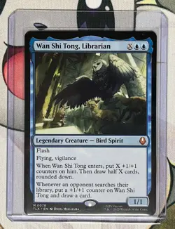 Magic The Gathering Wan Shi Tong, Librarian, Avatar the Last Airbender - Image 1