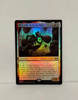 The Jolly Balloon Man - Duskmourn: House of Horror (DSK) NM Foil Magic R 0219 - Image 1