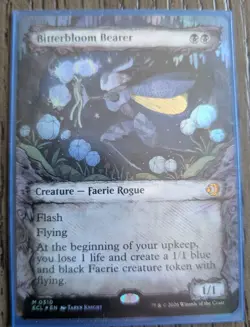 Bitterbloom Bearer (Showcase) Lorwyn Eclipsed Foil Near Mint - Image 2
