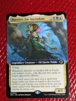 Maralen, Fae Ascendant (Extended Art) - 376 / English / Near Mint MTG - Image 1