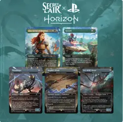 MTG Secret Lair Playstation IN HAND Horizon Forbidden West Free Ship - Image 1