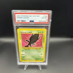 Shining Celebi 106/105 - PSA 6 - Pokemon TCG - Neo Destiny - Holo - Image 1