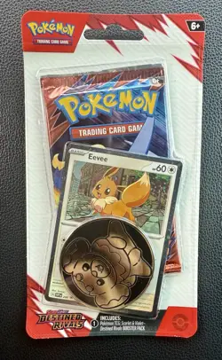 Pokemon Destined Rivals Blister Pack | Eevee Promo | BRAND NEW - Image 1