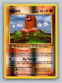 Pokemon XY - Evolutions #55/108 Diglett Reverse Holo Common - Image 1