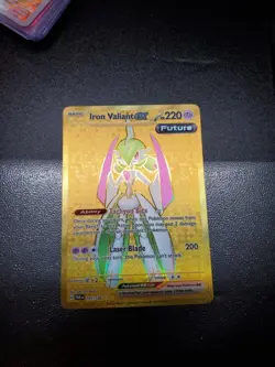 Iron Valiant ex - 261/182 Paradox Rift - Gold Secret Rare - Pokemon TCG - New - Image 1
