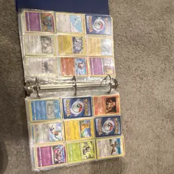 Pokemon TCG Binder Lot Nintendo Togepi Magmar Magnemite English Standard Size - Image 1