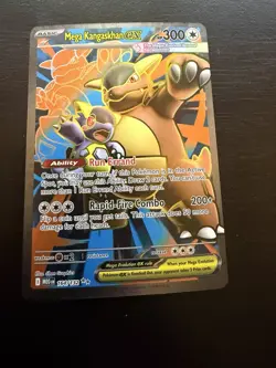 Pokemon TCG Mega Kangaskhan EX Ultra Rare Holo 164/132 Mega Evolution NM - Image 1