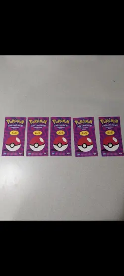 UNOPENED -2000 Pokemon Topps Chrome Animation Edition Series 2 Full Artset NEW - Image 2