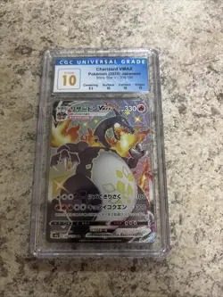 CGC 10 Pristine Charizard VMAX Pokemon (2020) Japanese Shiny Star V 308/190 - Image 1