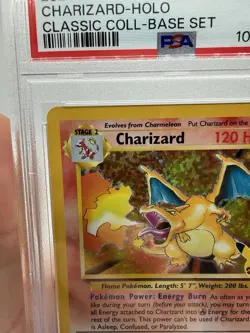 2021 POKEMON CELEBRATIONS CLASSIC COLL #4 CHARIZARD-HOLO PSA 10 - Image 2