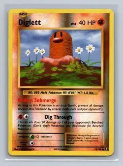 Pokemon XY - Evolutions #55/108 Diglett Reverse Holo Common - Image 1