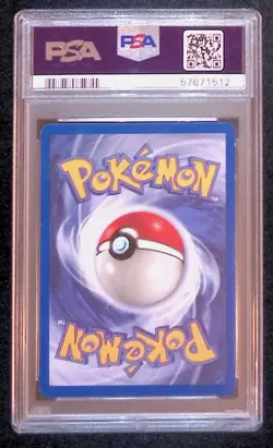 2000 POKEMON ROCKET #21 DARK CHARIZARD PSA 7 - Image 2