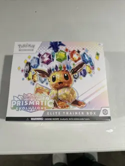 Pokemon TCG Scarlet & Violet Prismatic Evolutions ETB New Factory Sealed 🔥🔥 - Image 1