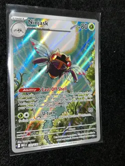 Ninjask 137/132 Me01: Mega Evolution Holo Full Art Rare Pokemon TCG - Image 2