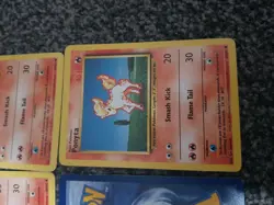 Pokemon TCG Ponyta Base Set 60/102 Regular Unlimited Common - Image 1