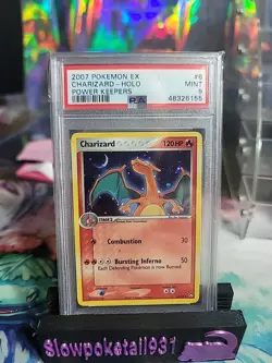 2007 Pokemon EX Charizard - Holo Power Keepers PSA 9 - Image 1