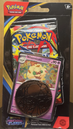 Pokemon TCG Phantasmal Flames Blister Pack Cottonee Promo - Sealed Bin O #593 - Image 1