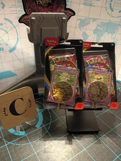 Pokemon TCG: Phantasmal Flames Single Pack Blister Set - Cottonee & Whimsicott - Image 1