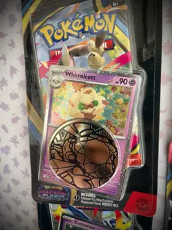 Pokemon TCG Phantasmal Flames Blister Bundle Cottonee & Whimsicott Sealed - Image 4