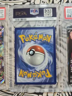 2024 POKEMON PAF EN-PALDEAN FATES SHINY ULTRA RARE #216 MEW EX PSA 9 MINT (492) - Image 2